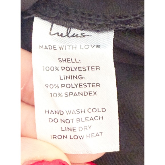 NWT Lulus Cascading Crush Black Tiered Bustier Midi Dress Large - Picture 14 of 15